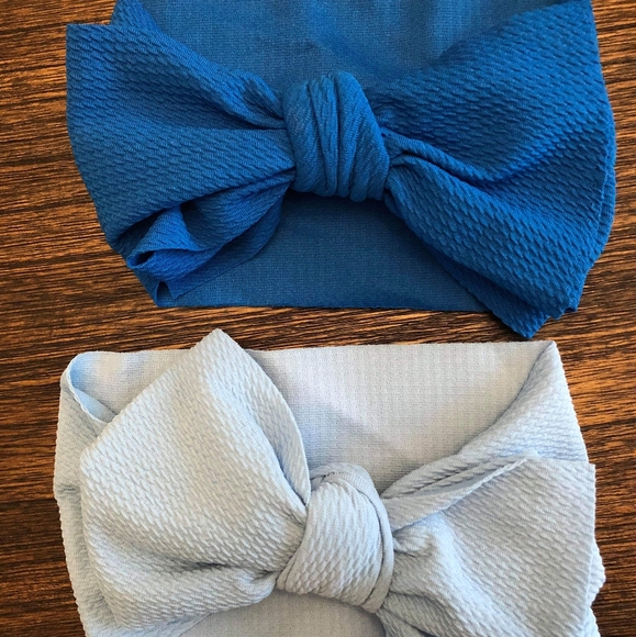 Knotted Headwrap • Large Bow Headband - Picture 3 of 5